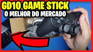 UNBOXING E REVIEW GAME STICK 4K GD10 MELHOR GAME RETRO CUSTO BENEFICIO DO MERCADO [upl. by Fortunato]