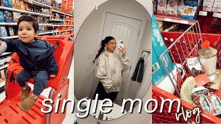 A DAY IN MY LIFE WITHOUT MY HUSBAND  TARGET EATING HAUL [upl. by Dugas]