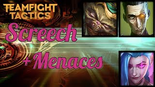 Screech 3 Star 5 Ambusher  Menaces  TFT Set 13 Patch 1423b [upl. by Juieta49]