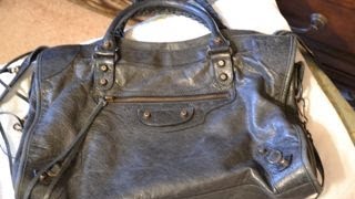 Maintaining your Balenciaga Leather Purse  Wear amp Tear Bag Series [upl. by Adorl]