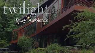 The Cullen House in Forks Twilight Ambience ASMR [upl. by Ecyor85]