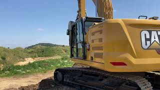 CAT 320 Bagger Excavator [upl. by Alleoj]