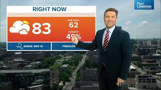 Live Doppler 13 forecast  Noon update for Monday May 20 2024 [upl. by Ydaf]