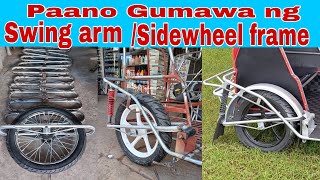 Paano Gumawa ng Swing Arm o Sidewheel Frame ng Sidecardiyorly sidecar 09184780042 [upl. by Land]