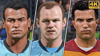 FIFA 22 ALL 105 ICON FACES in 4K Base Middle Prime  Rooney Cafu Ronaldo Zidane etc [upl. by Terrej]