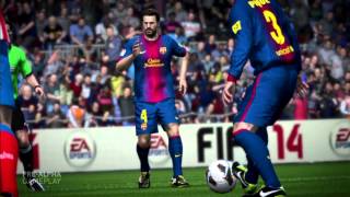 PES 2014 vs FIFA 14 [upl. by Ghassan]