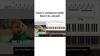 Liszts technical skill Dont be afraid [upl. by Hertzfeld]