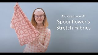 A Closer Look at Spoonflowers Stretch Fabric [upl. by Valera123]