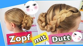 durchgezogener Zopf im Doppelpack❤Frisur aus der Verlosung❤coole Mädchen ZöpfeampFrisuren [upl. by Gomez552]