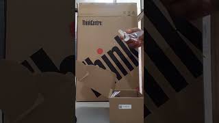 UNBOXING  LENOVO THINKCENTRE M70S [upl. by Anoiek]