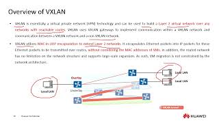 VXLAN Basic Concepts and Campus Network Virtualization Huawei HCIE Datacom V10  Expert [upl. by Eiduj943]