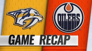 Saros Predators shut out Oilers 30 [upl. by Tocci]