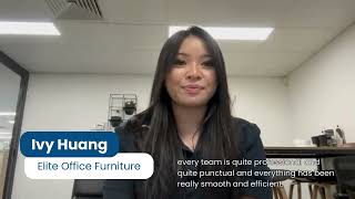 Partner Testimonial Series Ivy Huang Elite Office Furniture [upl. by Charis]