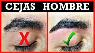 como DEPILAR las CEJAS en un HOMBRE  cejas PERFECTAS para HOMBRE [upl. by Nanam673]