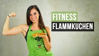 FitnessFlammkuchen selber machen mit Mirjam Fitness Empire [upl. by Ayekal549]