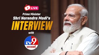 LIVE PM Shri Narendra Modis interview to TV9 Bharatvarsh [upl. by Stephenie]