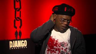 Django UnchainedSamuel L Jackson Exclusive Interview  ScreenSlam [upl. by Eciram]