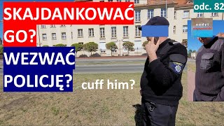 Ochrona łamie przepisy chce mnie skajdankować i wezwać policję 82 [upl. by Yehc308]