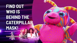 Extended Reveal Caterpillar  Spoiler Alert  Season 4  The Masked Singer Australia  Channel 10 [upl. by Sillig]