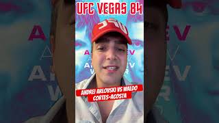 UFC Vegas 84  Andrei Arlovski vs Waldo CortesAcosta [upl. by Viridis]