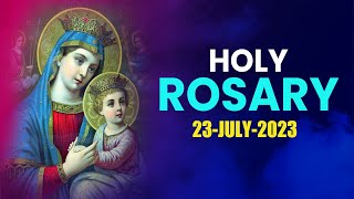 Holy Rosary 🙏🏻 Sunday 🙏🏻July 23 2023 🙏🏻 Glorious Mysteries of the Holy Rosary 🙏🏻 English Rosary [upl. by Nylimaj]