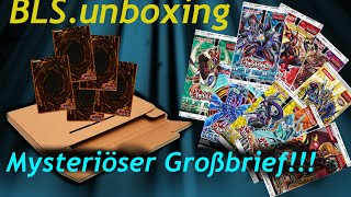 Yugioh Opening  Mysteriöser Großbrief für BLSunboxing germandeutsch [upl. by Vladi]