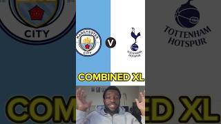 Man City vs Tottenham Combined XL 😳 [upl. by Dilan961]