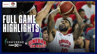 CONVERGE vs GINEBRA  FULL GAME HIGHLIGHTS  PBA SEASON 48 PHILIPPINE CUP  APRIL 27 2024 [upl. by Ajnotal]