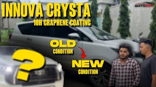 INNOVA CRYSTA  10H GRAPHENE COATING  DOMBIVALI E  INNOVA CRYSTA  VIRAL I [upl. by Ainahtan]