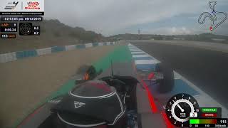 F4 Spanish CHampionship 2019 Jerez Onboard [upl. by Aizahs23]