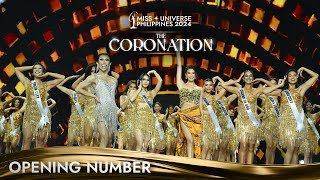 Miss Universe Philippines 2024 THE CORONATION  OPENING NUMBER  Marina Summers [upl. by Mills]