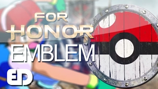 FOR HONOR POKEBALL Version 2 Emblem Tutorial [upl. by Simons]