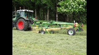 L’andaineur de base Krone « Swadro TC 640 » à deux rotors [upl. by Odnavres]