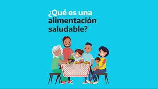 ¿Qué es una alimentación saludable [upl. by Acenes]