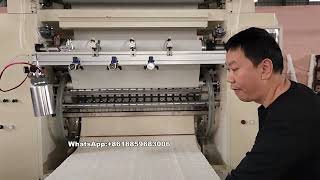 Interfold V folding hand towel paper machine [upl. by Hymen691]