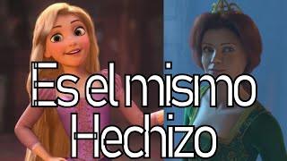 Fiona tiene el mismo hechizo que Rapunzel  Teoría Shrek [upl. by Arianne]