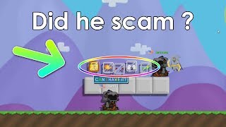 Growtopia  WOULD MY BEST FRIEND SCAM ME [upl. by Allehc]