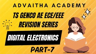 TS GENCO AE ECE EEE  Digital Electronics IES PYQs Part 7  Advaitha Academy [upl. by Miksen208]