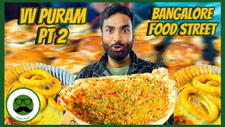 VV Pura Street Food Bangalore Part 2  Veggie Paaji Bengaluru [upl. by Yrtnahc]