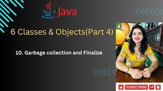 Lec 6Part 4  Garbage Collection  Finalize Method  Java [upl. by Crellen]