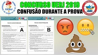 CONCURSO PÚBLICO PARA TÉCNICO EM ENFERMAGEM UERJHUPE 2019 – CANCELAMENTO DA PROVA [upl. by Eninnej]