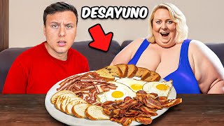 Un Día Comiendo Como La Mujer Más Gorda del Mundo 20000 KCAL [upl. by Alphonsa]