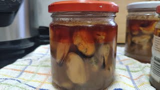 Mejillones en escabeche 🦪Preparativos para Navidad 🎄 [upl. by Eidolem]