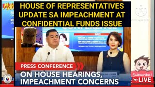 HOUSE OF REPRESENTATIVES PRESCON VP SARAH IMPEACHMENT CONFI FUNDS TRET  RAFFY TULFO  BANAT BY [upl. by Leunad]