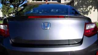 DIY 2013 2014 2015 Honda Accord Coupe HFP Deck Lid Spoiler Installation [upl. by Ahsienot]