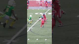 Ryder white td pass to Quincy Johnson otf 9u Clayco Ga [upl. by Encratia243]