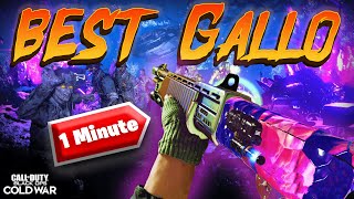 BEST Gallo SA12 Zombies Class Black Ops Cold War [upl. by Piers]