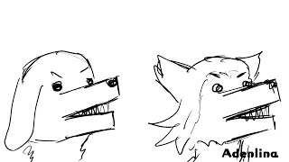 HuniCast Jack and Legosi barking at the door AnimaticI guess [upl. by Noerb]