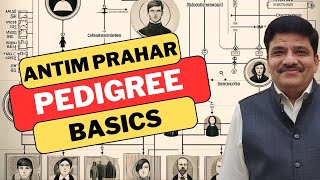 ANTIM PRAHAAR  NEET 2024  360360 IN BIOLOGY  BASICS OF PEDIGREE ANALYSIS [upl. by Yentyrb211]