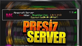 MİNECRAFT EN İYİ PREMİUMSUZ SERVER [upl. by Eugor]